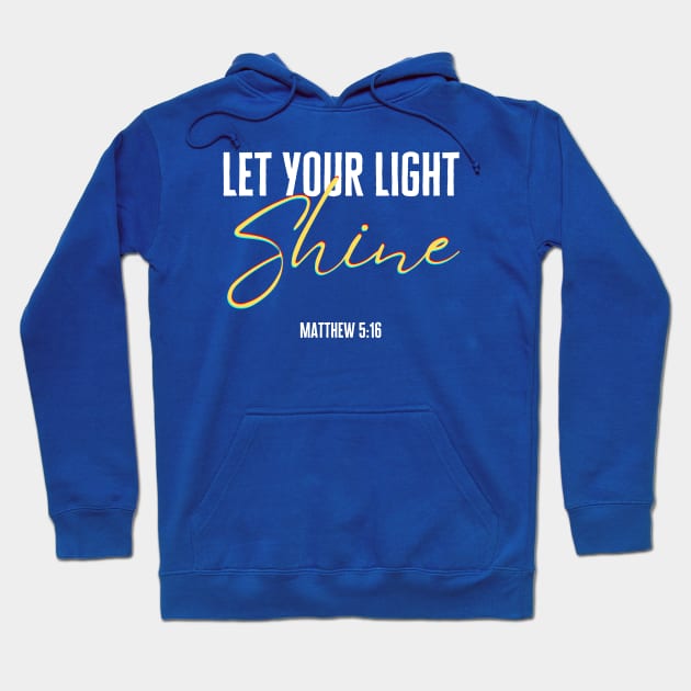 Let There Be Light Hoodie by HobbyAndArt